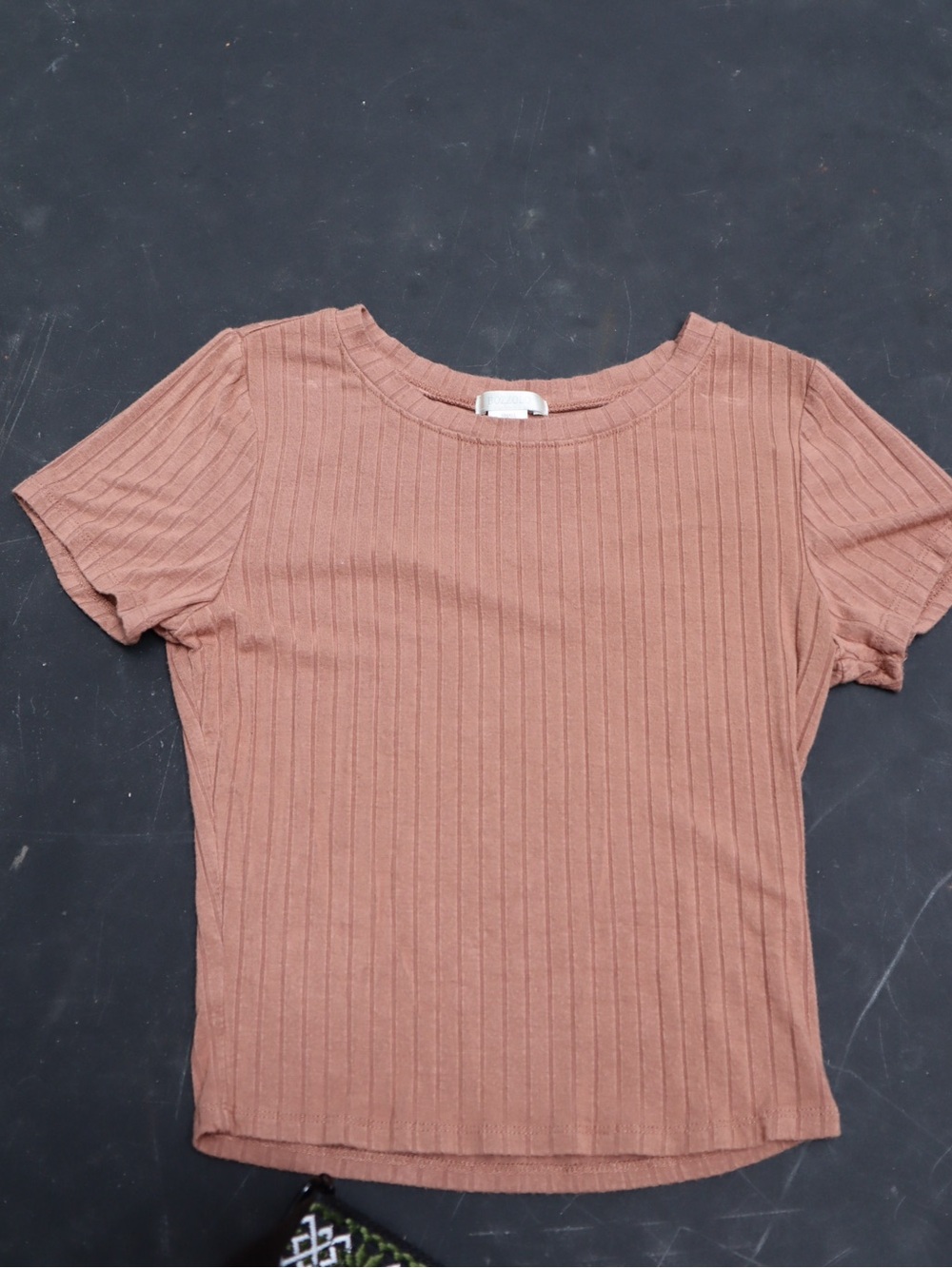 Bozzolo Ribbed Short Sleeve Tee